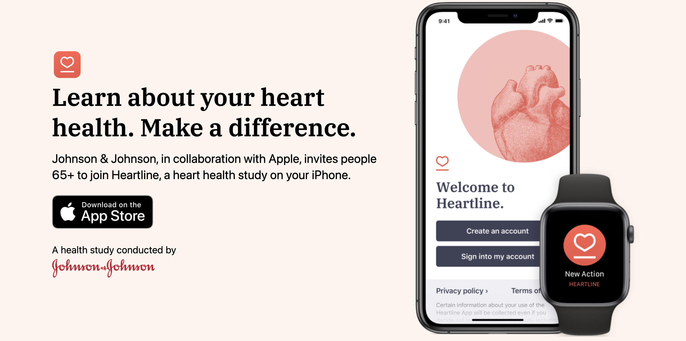 Heartline website
